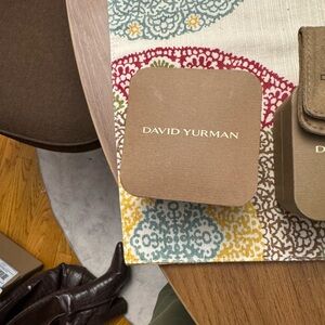 David Yurman Tan Jewelry Box Set